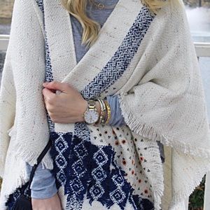 Anthro Draped Wrap/Sweater